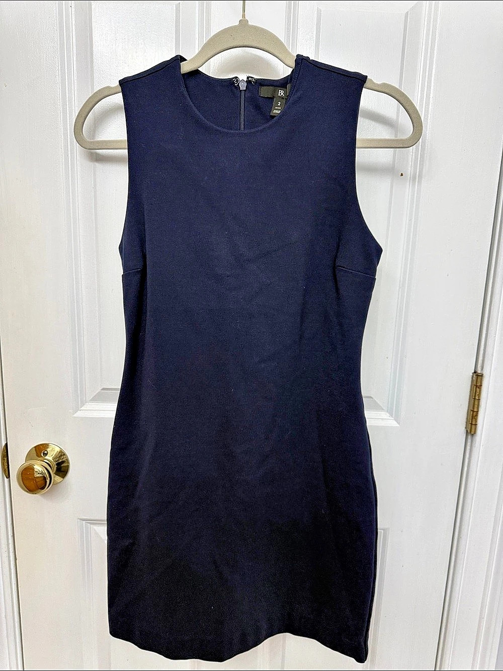 Banana Republic Sleeveless Mini Dress in Blue Size 2 Like New